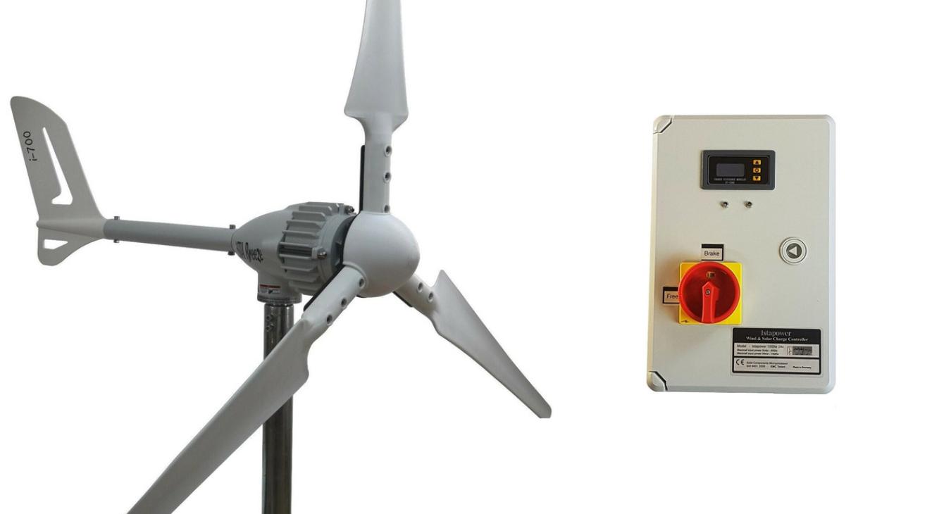 Energía Eólica Solar - Generación Eléctrica: Kit Generador Eólico Off Grid  - TurboKit 